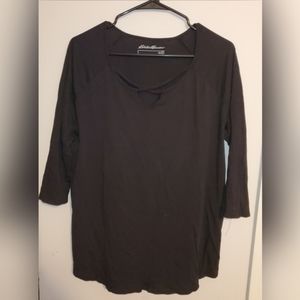 Eddie Baur Criss Cross Top